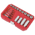 Sealey AK751 Premier Bolt, Stud & Screw Extractor Set 18pc