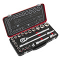 Sealey AK7924 Premier Platinum Socket Set 1/2