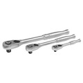 Sealey AK7933 Premier Platinum Pear-Head Ratchet Wrench Set with Flip Reverse 3pc