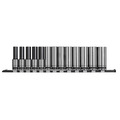 Sealey AK7995 Premier Black Deep Socket Set 1/2