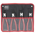 Sealey AK8456 Premier Internal/External Circlip Pliers Set 230mm 4pc