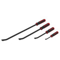 Premier Heavy-Duty Angled Pry Bar Set with Hammer Cap 4pc