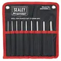 Sealey AK9109M Premier Roll Pin Punch Set 3-12mm 9pc