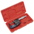 Sealey AK9635D Digital External Micrometer 0-25mm(0-1