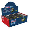Sealey AK98912 Metric/Imperial Rubber Tape Measure 5m(16ft) x 19mm - Display Box of 12