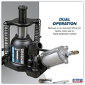 Sealey AM20SLE Viking Manual/Air Hydraulic Bottle Jack 20 Tonne