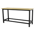 Heavy-Duty Steel Workbench with 25mm MDF Top 1.8m