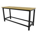 Heavy-Duty Steel Workbench with 25mm MDF Top 1.8m