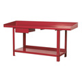 Steel Workbench with Drawer 2m