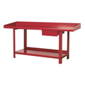 Steel Workbench with Drawer 2m
