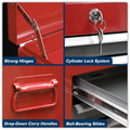 Sealey AP2200BB American PRO® Topchest & Rollcab Combination 6 Drawer - Red