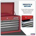 Sealey AP2201BB American PRO&reg; Topchest 6 Drawer - Red/Grey