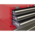 Sealey AP22309BB American PRO&reg; Mid-Box Tool Chest 3 Drawer - Red/Grey