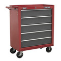 Sealey American PRO® Topchest & Rollcab Combination 14 Drawer with 281pc Tool Kit - Red/Grey