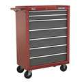 Sealey American PRO® Rollcab 7 Drawer - Red/Grey