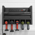 Sealey AP22SRBE Superline PRO® Power Tool Storage Rack with Drawer & Power Bar