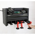 Superline PRO® Power Tool Storage Rack with Drawer & Power Strip