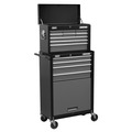 Sealey American PRO® Topchest & Rollcab Combination 13 Drawer - Black/Grey
