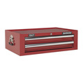 Sealey AP26029T Superline PRO&reg; Mid-Box Tool Chest 2 Drawer - Red