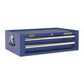 Sealey Superline PRO® Topchest, Mid-Box Tool Chest & Rollcab Combination 14 Drawer - Blue