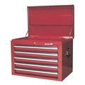 Sealey Superline PRO® Topchest 5 Drawer - Red