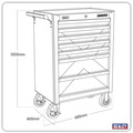 Superline PRO® Rollcab 7 Drawer & Scotland Graphics Pack