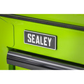 Sealey Superline PRO® Rollcab 7 Drawer - Green/Black