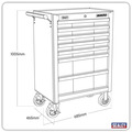 Superline PRO® Rollcab Kit 7 Drawer & Republic of Ireland Graphics Pack