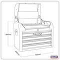 Sealey Premier™ Retro Style Topchest 4 Drawer