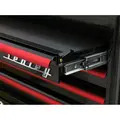 Sealey AP28104BR Premier™ Retro Style Topchest 4 Drawer - Black with Red Anodised Drawer Pulls