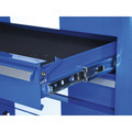 Sealey Premier™ Retro Style Wide Topchest & Rollcab Combination 10 Drawer Blue with White Stripes