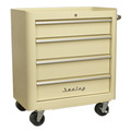 Sealey Premier™ Retro Style Topchest, Mid-Box Tool Chest & Rollcab Combination 10 Drawer - Cream