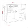 Sealey AP30SRBE Superline PRO® Power Tool Storage Rack with Power Bar