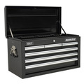 Sealey Superline PRO® Topchest 6 Drawer - Black
