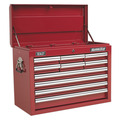 Sealey Superline PRO® Topchest 10 Drawer - Red