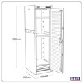 Sealey Superline PRO® Hang-On Locker - Black