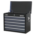 Sealey American PRO® Topchest 5 Drawer - Black/Grey