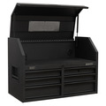 Superline PRO® Black Edition Topchest with 6 Soft Close Drawers & Power Strip 910mm
