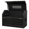 Superline PRO® Black Edition Topchest with 6 Soft Close Drawers & Power Strip 910mm