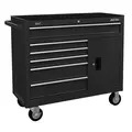 Sealey AP41STACKBCOMBO American PRO® Topchest & Rollcab Combination 15 Drawer with 117pc Tool Kit - Black