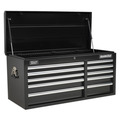 Superline PRO® Heavy-Duty Topchest 10 Drawer - Black