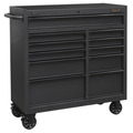 Superline PRO® Black Edition Rollcab with 11 Soft Close Drawers 1040mm