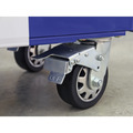 Sealey Premier™ Retro Style Wide Rollcab 6 Drawer - Blue with White Stripes