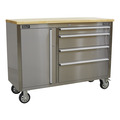 Sealey AP4804SS Premier™ Mobile Stainless Steel Tool Cabinet 4 Drawer