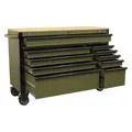 Sealey AP5210KBE Superline PRO&reg; Mobile Trolley with Wooden Worktop & Power Bar 10 Drawer 1320mm