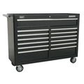 Superline PRO® Rollcab 13 Drawer - Black