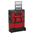 Sealey Mobile Steel/Composite Toolbox with 3 Compartments