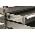 Sealey Premier™ Mobile Stainless Steel Tool Cabinet 10 Drawer with Backboard & 2 Wall Cupboards