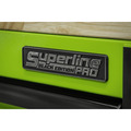 Sealey Superline PRO® Black Edition Mobile Trolley with Wooden Worktop 15 Drawer 1549mm