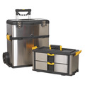 Sealey Mobile Stainless Steel/Composite Toolbox with 3 Compartments